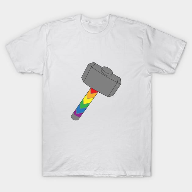 Gay Thor Pride T-Shirt by AlexStarton